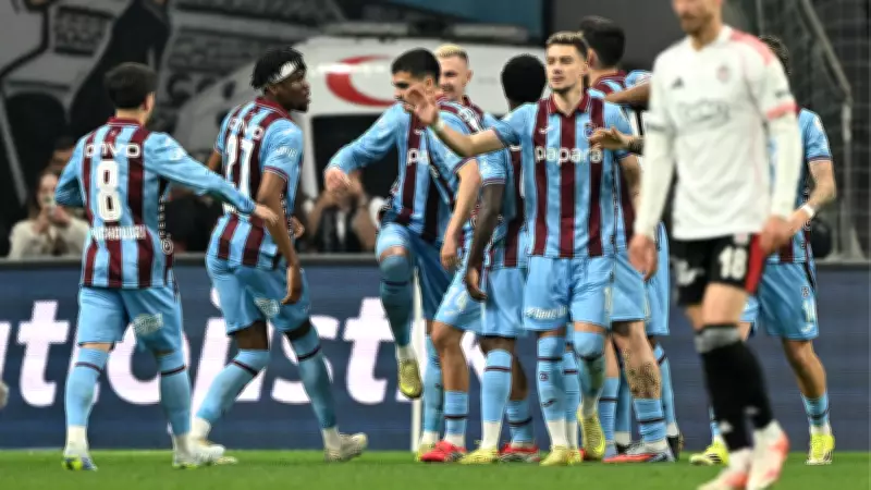 Beşiktaş: 1 - Trabzonspor: 2 | Dev Maçta Kazanan Bordo-Mavililer