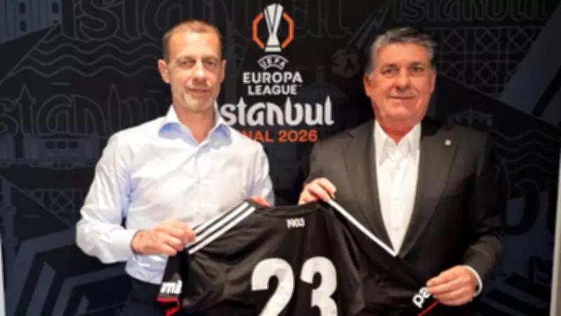 Beşiktaş Başkanı Adalı, UEFA Başkanı Ceferin ile İstanbul'da Buluştu