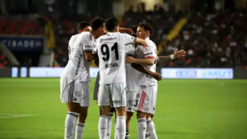Beşiktaş, Gaziantep FK deplasmanında hata yapmadı: 2-0