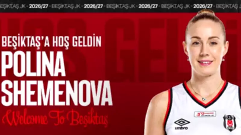 Beşiktaş, Rus smaçör Polina Shemanova'yı transfer etti