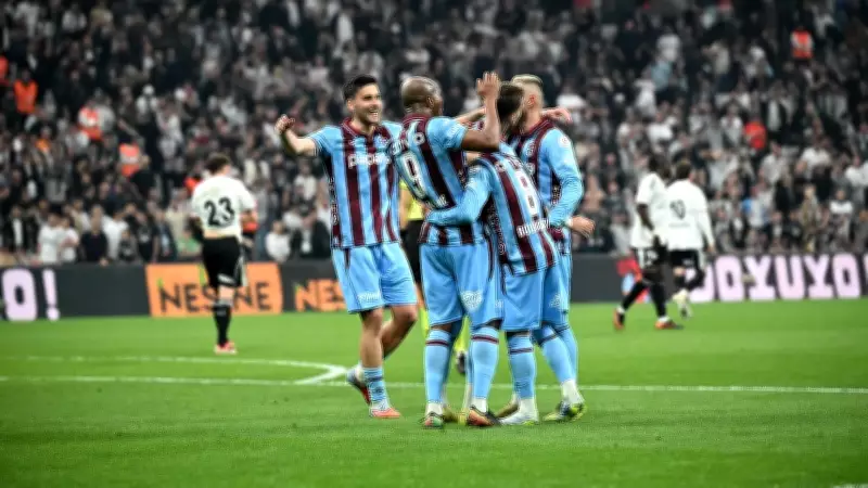 Beşiktaş Trabzonspor'a 2-1 Mağlup Oldu