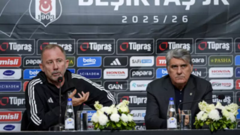 Beşiktaş'ta Serdal Adalı ile Sergen Yalçın arasındaki kritik toplantı başladı