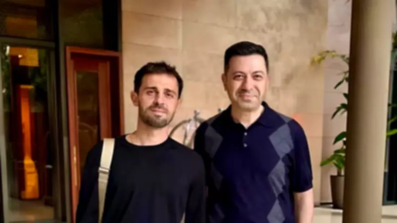 Bernardo Silva, Marmaris'te Galatasaraylı İş İnsanıyla Buluştu