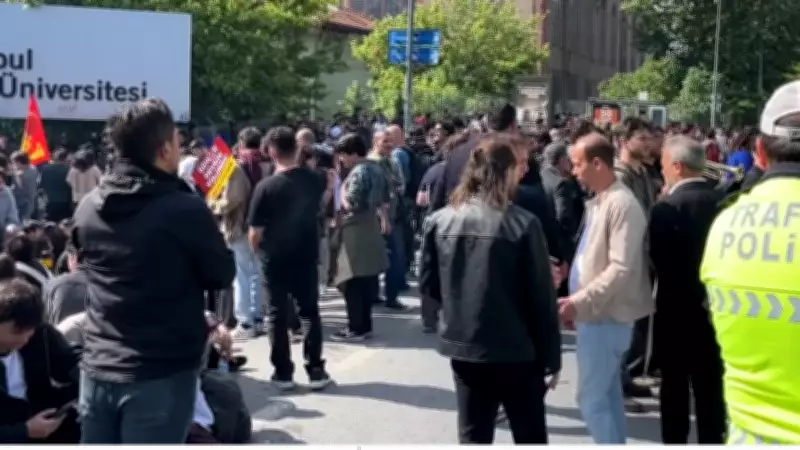 Bilgi Üniversitesi öğrencilerinden faaliyet izni iptaline eylem