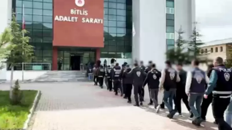 Bitlis merkezli 6 ilde yasa dışı bahis operasyonu: 15 tutuklama