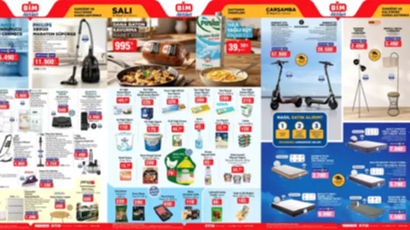 BİM Aktüel Katalog 8-12-13 Mayıs 2026: Lambader, Çift Kişilik Yatak Fırsatları