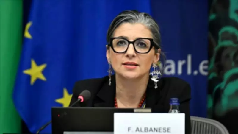 BM Raportörü Albanese'den Yunanistan'a İsrail Uyarısı