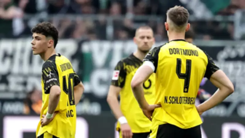 Borussia Dortmund, Mönchengladbach'a 1-0 Mağlup Oldu!