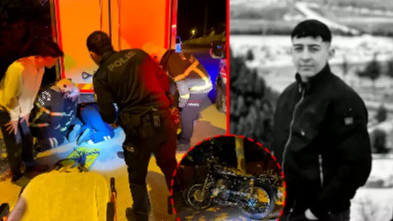 Burdur'da feci kaza: Motosikletli kamyonun altında can verdi