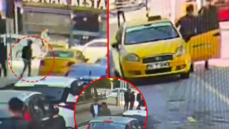 Burdur'da hırsızın rahatlığı pes dedirtti! Anahtarı üzerinde bırakılan taksiyi kaçırdı