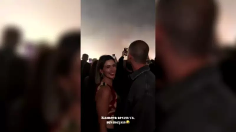 Buse Terim Kanye West Konserinde Sevgilisiyle Eğlendi