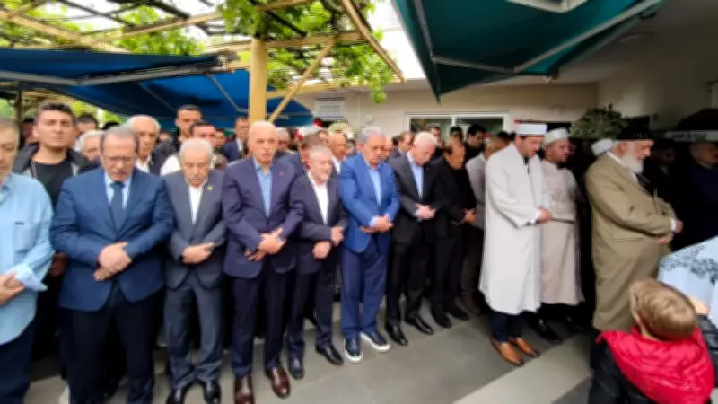 Cemal Kalyoncu'nun ablası Fatma Kabaoğlu son yolculuğuna uğurlandı