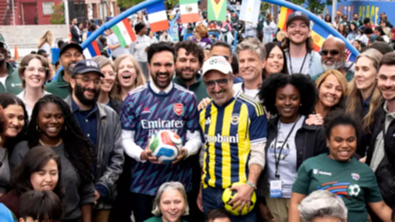 Chobani ve New York Belediyesi'nden çocuklara futbol caddeleri projesi