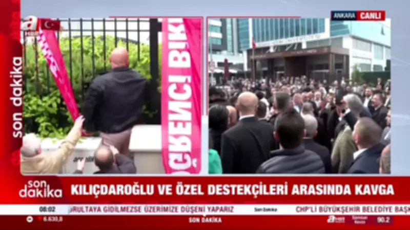 CHP Genel Merkezi'nde Tahliye Kavgası: Kılıçdaroğlu ve Özel Destekçileri Arasında Arbede
