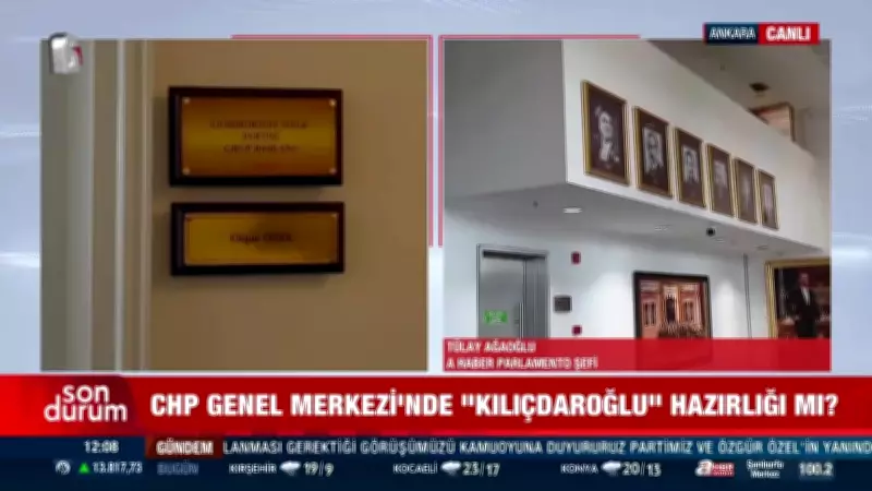 CHP genel merkezine 'mutlak butlan' kararı asıldı, tabelalar değişti
