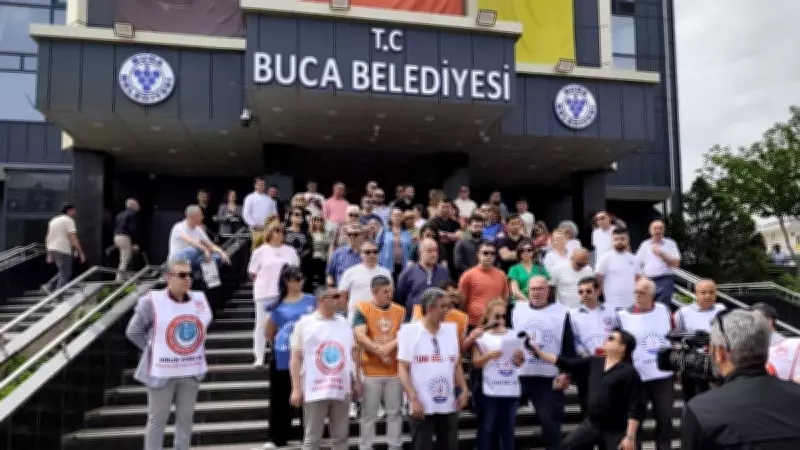 CHP’li Buca Belediyesinde 7 aydır sosyal denge tazminatı alamayan memurlar iş bıraktı