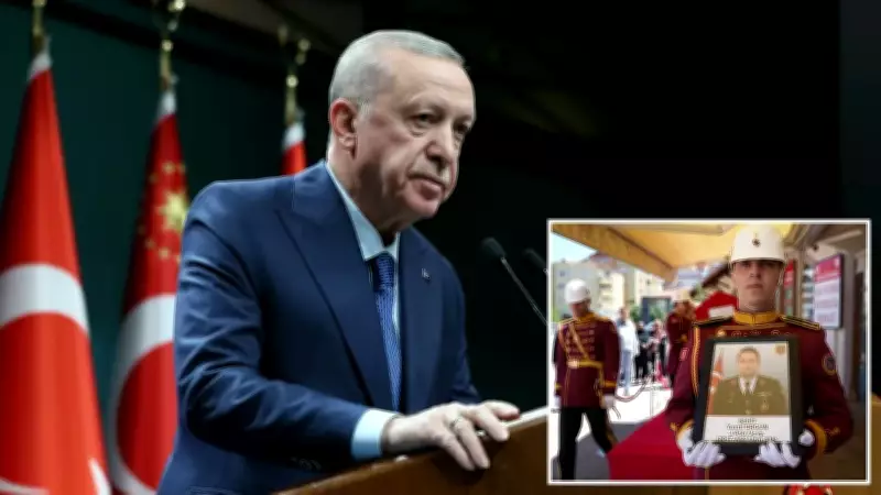 Cumhurbaşkanı Erdoğan, şehit astsubayın ailesine başsağlığı diledi