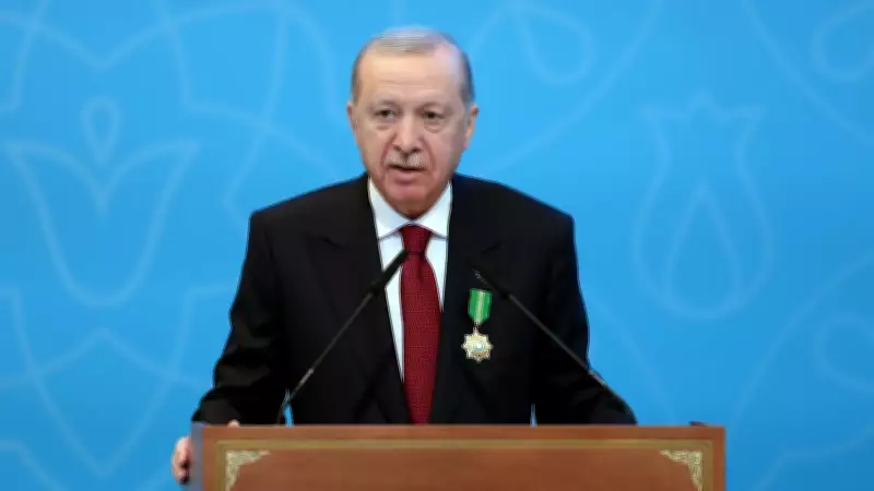Cumhurbaşkanı Erdoğan, Kazakistan temaslarının ardından Türkistan'a geçti