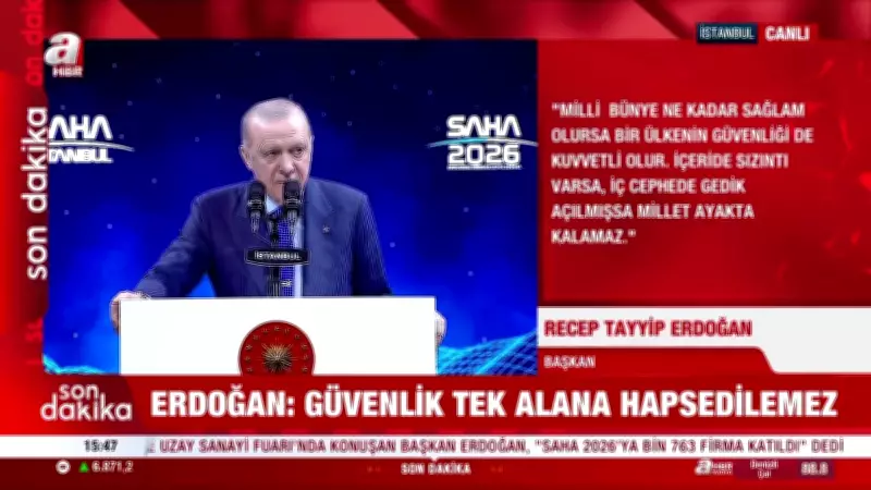 Cumhurbaşkanı Erdoğan: Türk savunma sanayii küresel yıldız oldu
