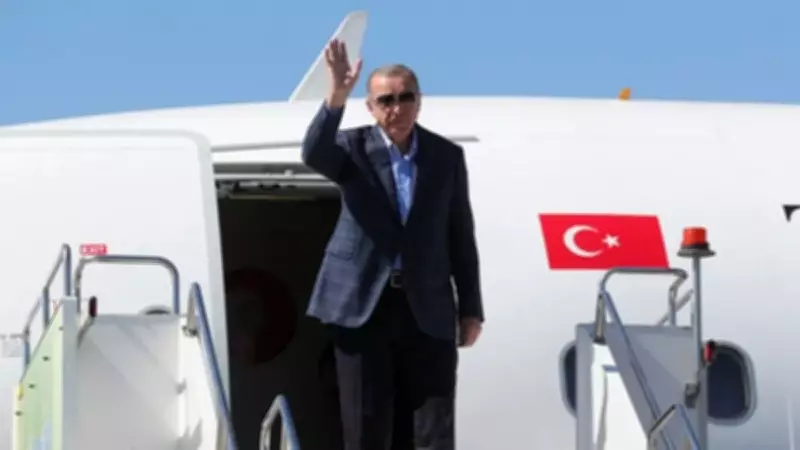 Cumhurbaşkanı Erdoğan, Türkistan'a Hareket Etti