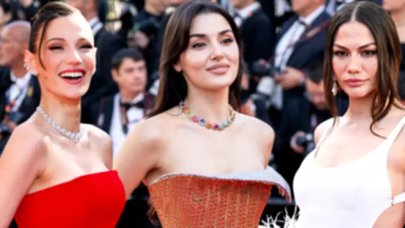 Demet Özdemir, Hande Erçel ve Sümeyye Aydoğan Cannes'da Kırmızı Halıda