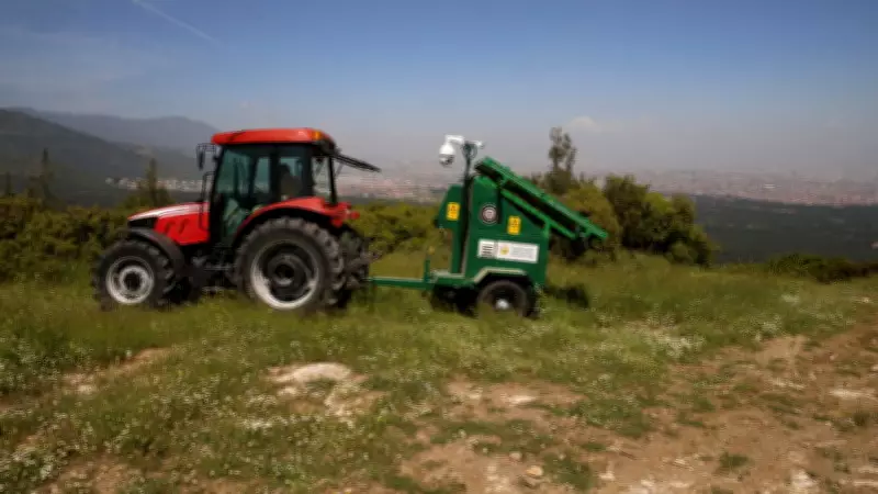 Denizli'de 'Baykuş Göz' ile orman yangınlarına erken müdahale