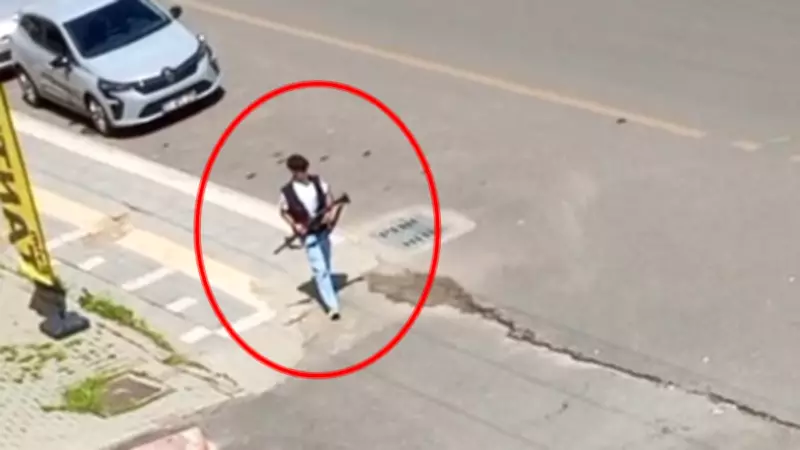 Diyarbakır'da pompalı tüfekle havaya ateş açan şüpheli gözaltına alındı