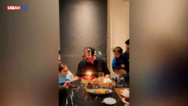 İdo Tatlıses'ten Babası İbrahim Tatlıses ve İkizleriyle Aile Pozu