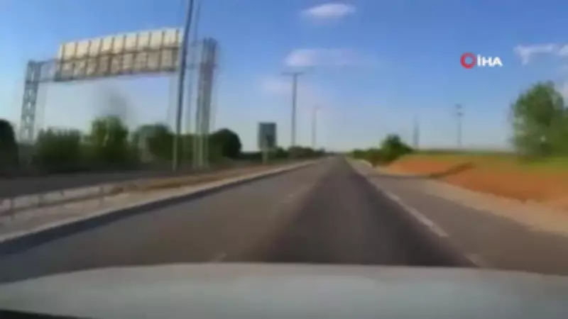 Edirne'de ters yönde giden otomobil trafikte dehşet saçtı