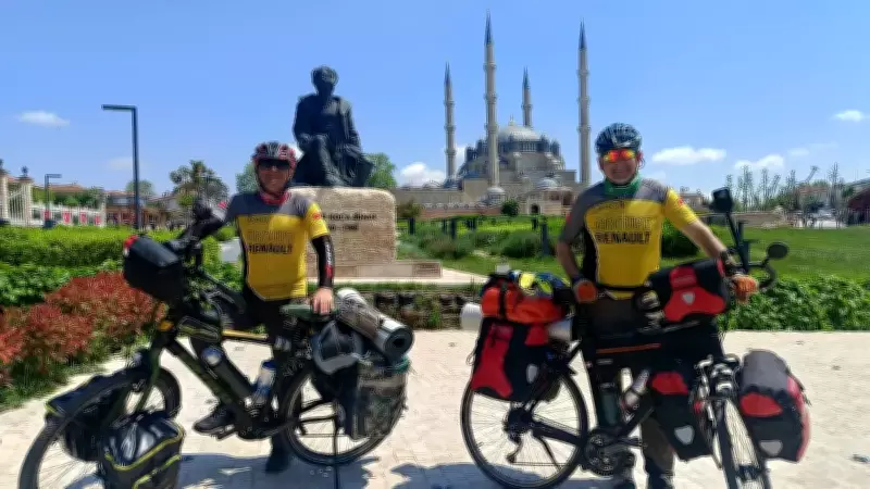 Emeklilikte Bisikletle Trakya Turu: Mustafa Ardıç ve Fatih Yavuz'un Sağlıklı Yaşam Yolculuğu