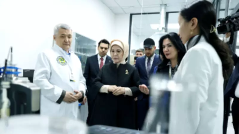 Emine Erdoğan, Kazakistan'da Sıfır Atık Eğitim Laboratuvarı'nı Açtı