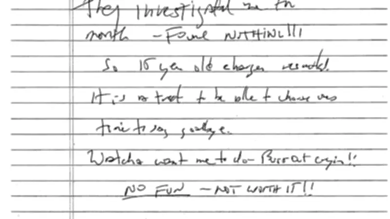 Epstein'ın Kan Donduran İntihar Notu Kamuoyuna Açıklandı