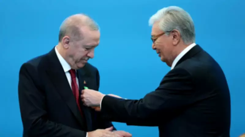 Erdoğan ve Tokayev kritik görüşme yaptı, Orta Koridor vurgusu