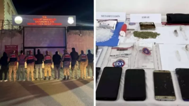 Erzurum ve Artvin'de uyuşturucu operasyonu: 7 tutuklama