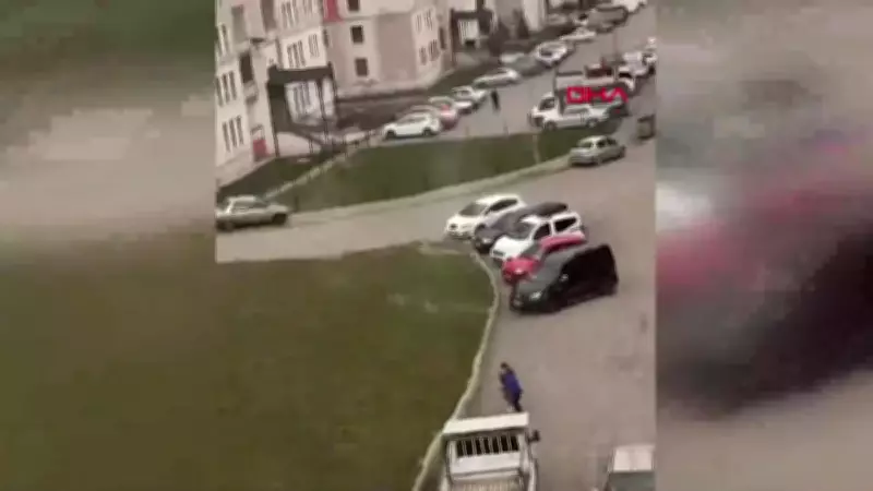 Erzurum'da eşinin Instagram hesabına kızan koca kayınpederinin evine ateş açtı
