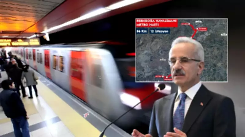 Esenboğa Metro Hattı Güncellendi, 12 İstasyonla YHT Gar'dan Başlayacak