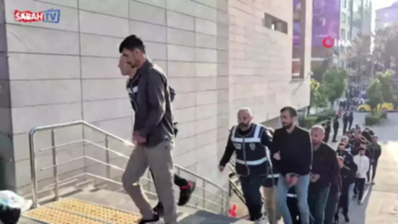 Eskişehir merkezli 33 ildeki 8,7 milyar liralık yasa dışı bahis operasyonunda 45 şüpheli adliyeye sevk edildi
