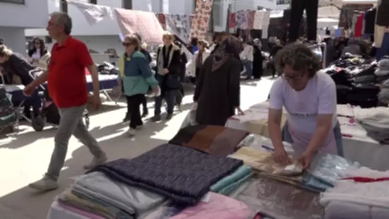 Eskişehir'de kadınların el emeği ürünleri Çarşamba Pazarı'nda satışa sunuldu