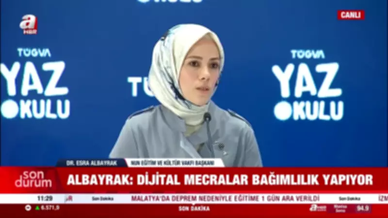 Esra Albayrak'tan anne ve babalara çağrı: Dijital mecra düzenlemesi önemli
