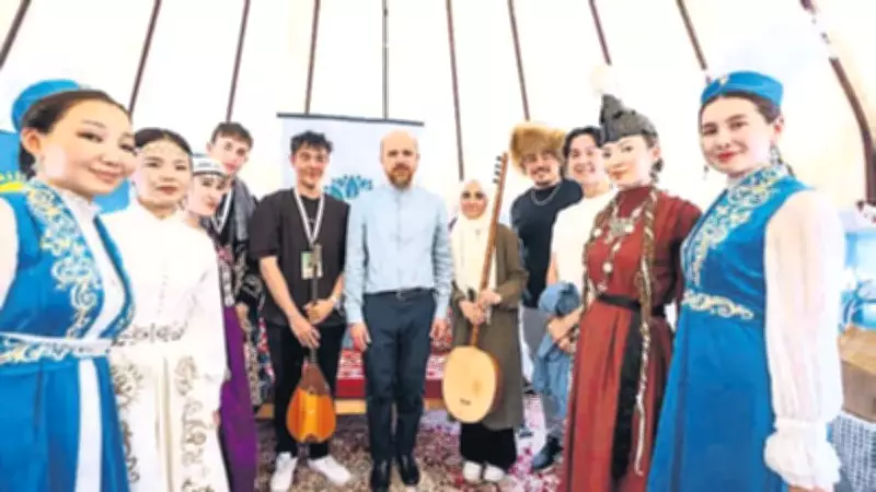 Etnospor Kültür Festivali'nde TÜRGEV standına yoğun ilgi