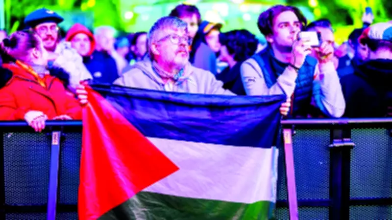 Eurovision'da İsrail'e Protesto: Soykırımı Durdurun