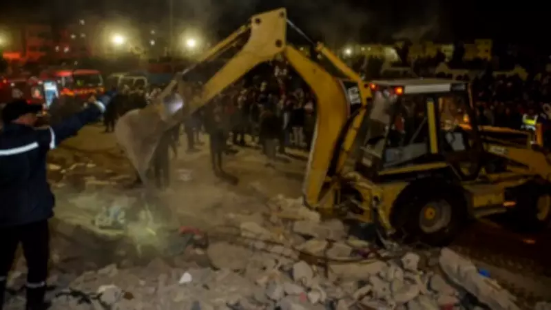 Fas'ta Dört Katlı Bina Çöktü: 11 Ölü, 6 Yaralı