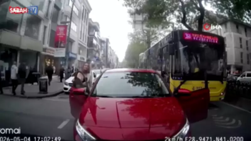 Fatih'te trafikte tartışan sürücüye 180 bin TL ceza