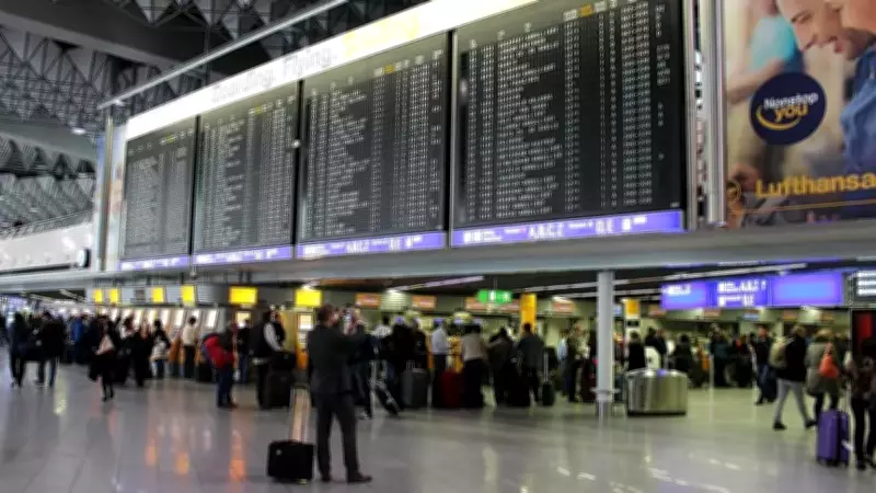 Frankfurt Havalimanı'nda Grevler Yolcu Sayısını Düşürdü