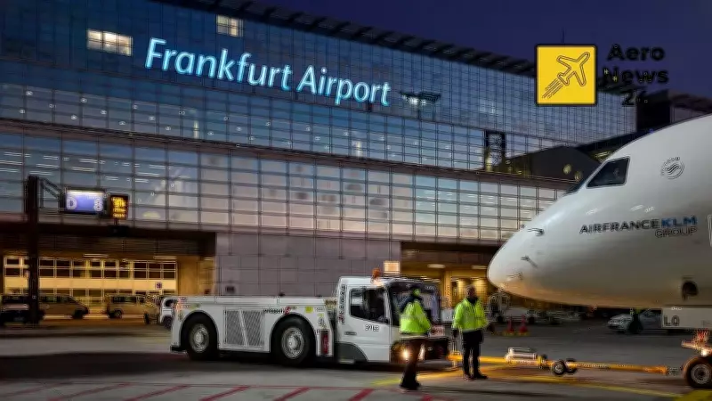 Frankfurt Havalimanı'nda Nisan Ayında Yolcu Sayısı Yüzde 11 Azaldı