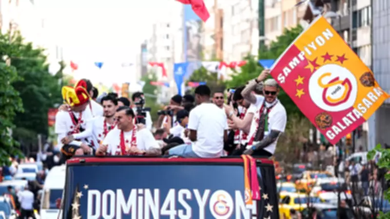 Galatasaray 26. Şampiyonluğunu Coşkuyla Kutluyor! En Özel Kareler