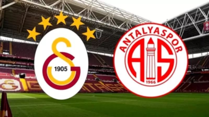 Galatasaray - Antalyaspor maçı saat kaçta, hangi kanalda? Süper Lig şampiyonluk yarışı