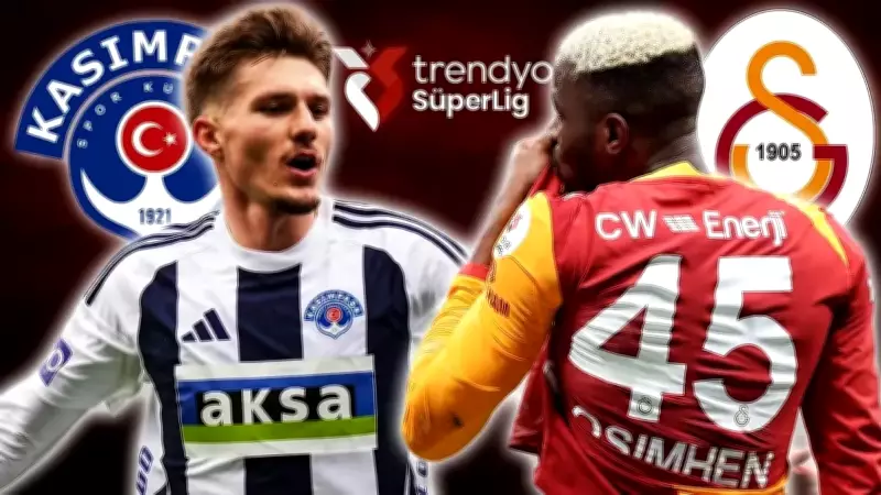Galatasaray, Kasımpaşa deplasmanında son hafta mücadelesi veriyor