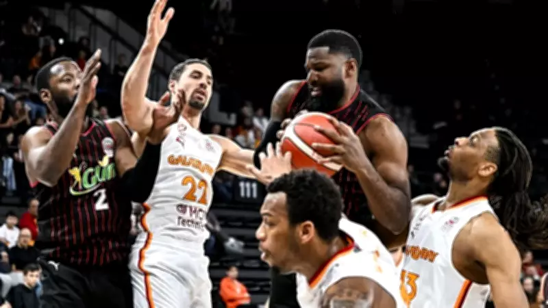 Galatasaray sahasında Manisa Basket'e 91-87 mağlup oldu