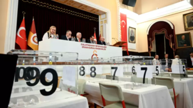 Galatasaray'da Olağan Seçimli Genel Kurul Bugün Yapılacak, Tek Aday Dursun Özbek